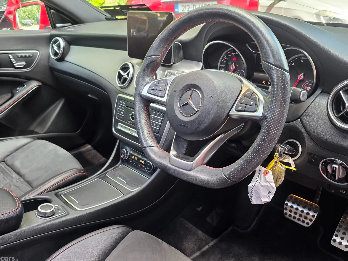 Mercedes-Benz CLA Saloon, Petrol, 2019, Red