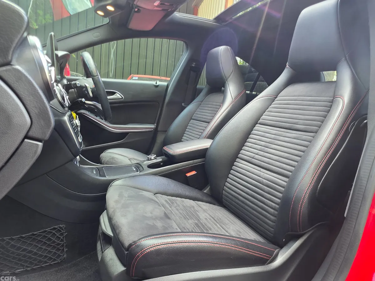Mercedes-Benz CLA Saloon, Petrol, 2019, Red