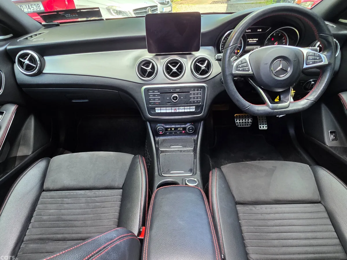 Mercedes-Benz CLA Saloon, Petrol, 2019, Red