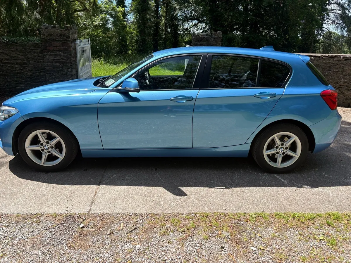 BMW 1-Series Hatchback, Petrol, 2017, Blue