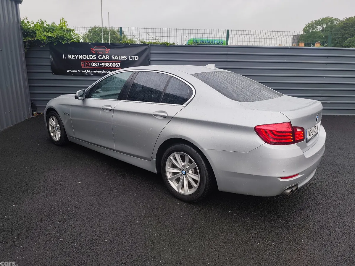 BMW 5-Series Saloon, Diesel, 2014, Silver