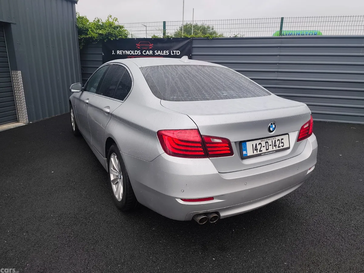 BMW 5-Series Saloon, Diesel, 2014, Silver