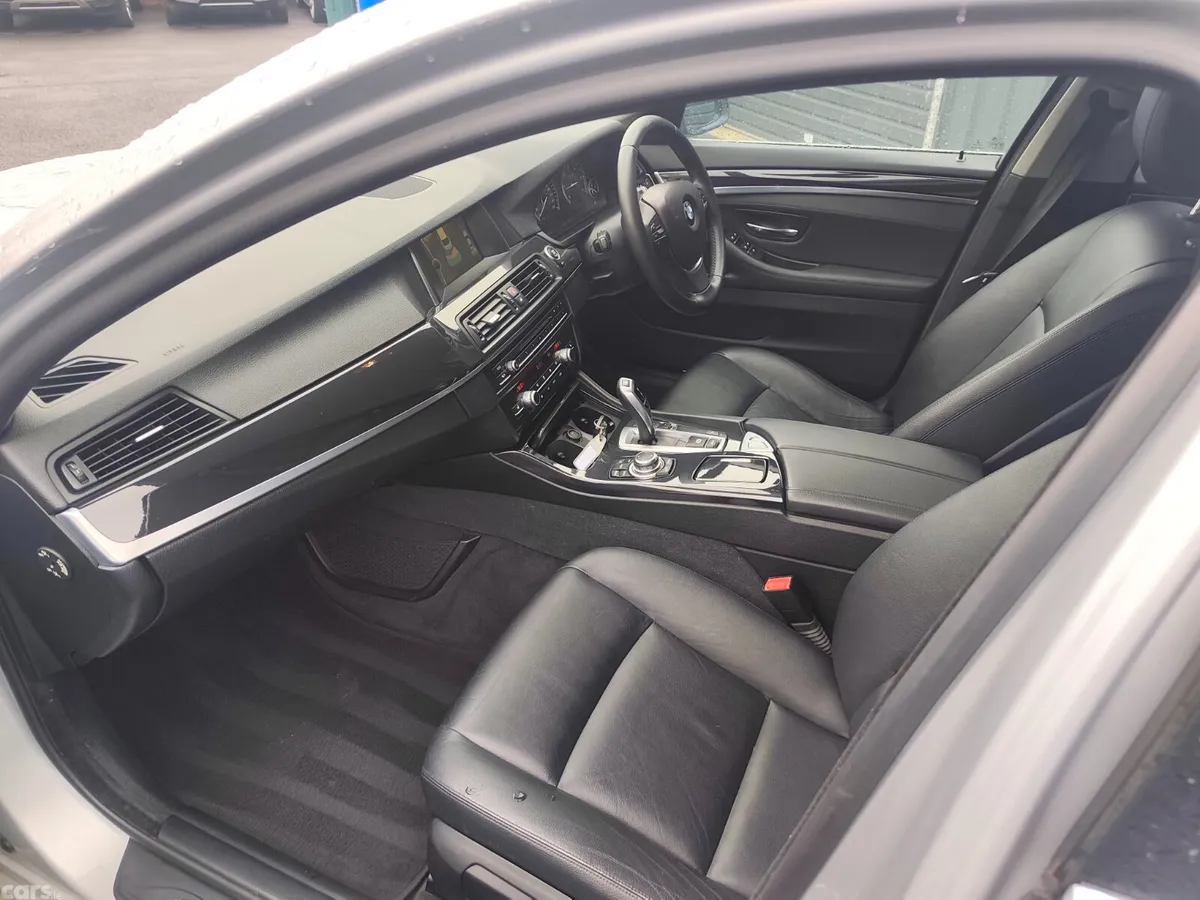 BMW 5-Series Saloon, Diesel, 2014, Silver