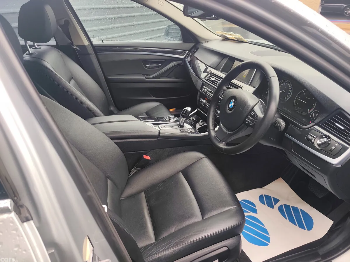 BMW 5-Series Saloon, Diesel, 2014, Silver