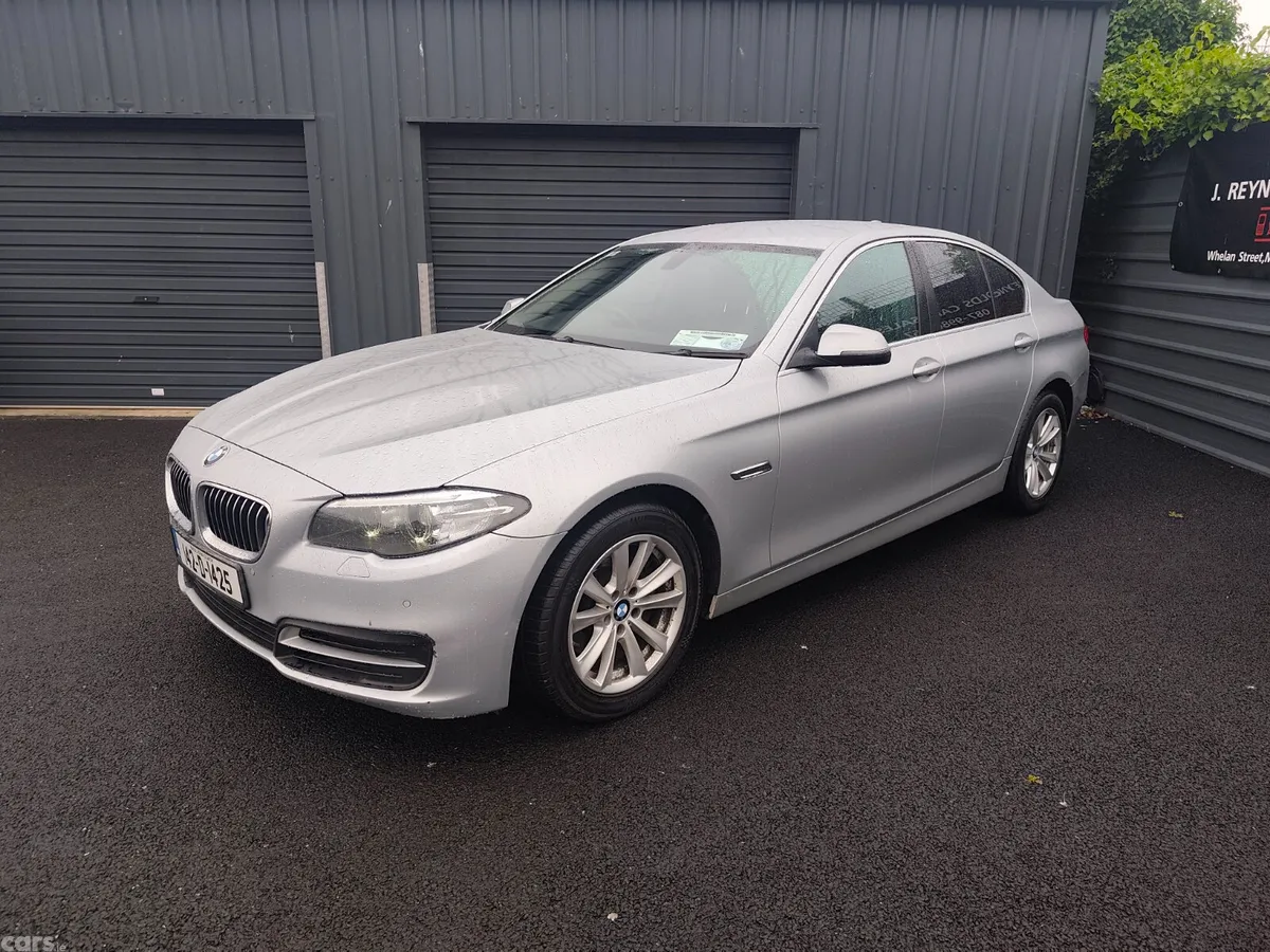 BMW 5-Series Saloon, Diesel, 2014, Silver