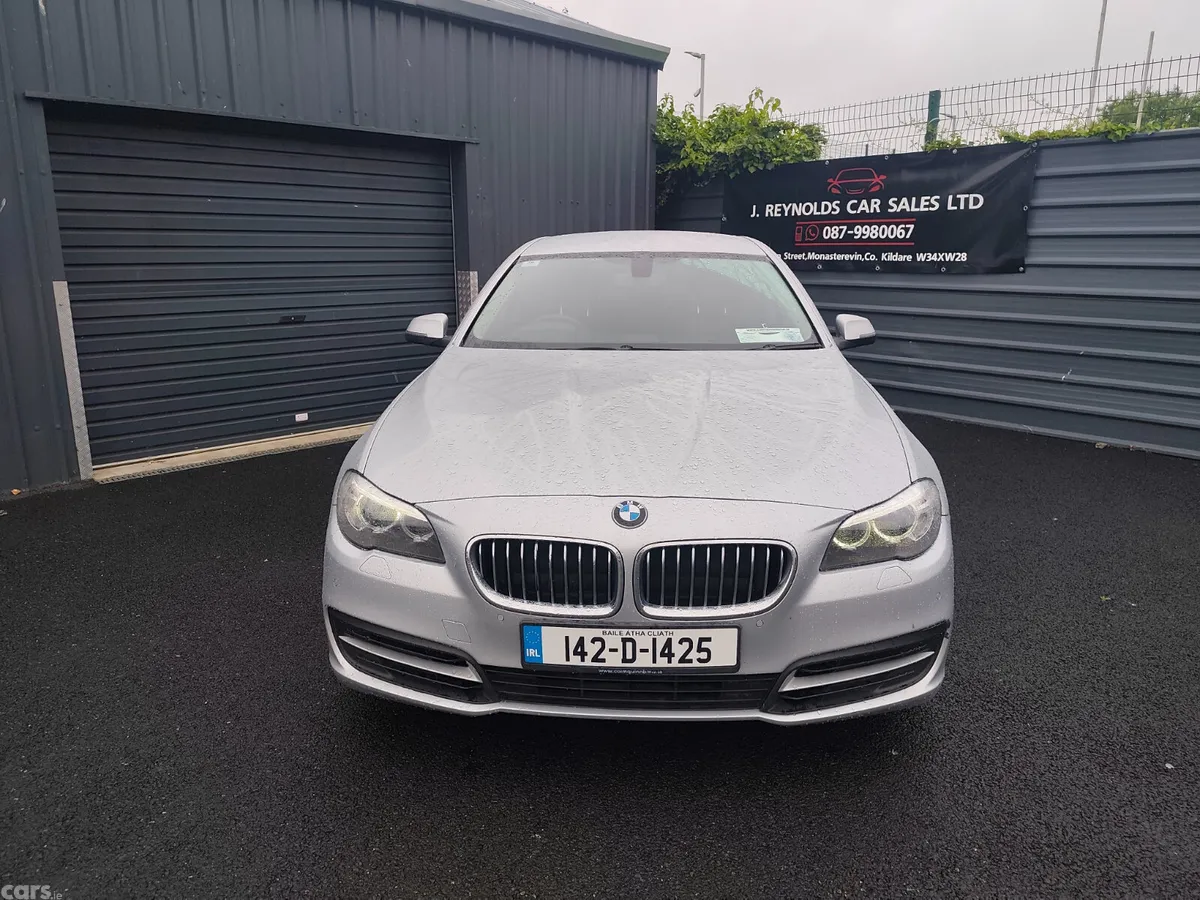 BMW 5-Series Saloon, Diesel, 2014, Silver