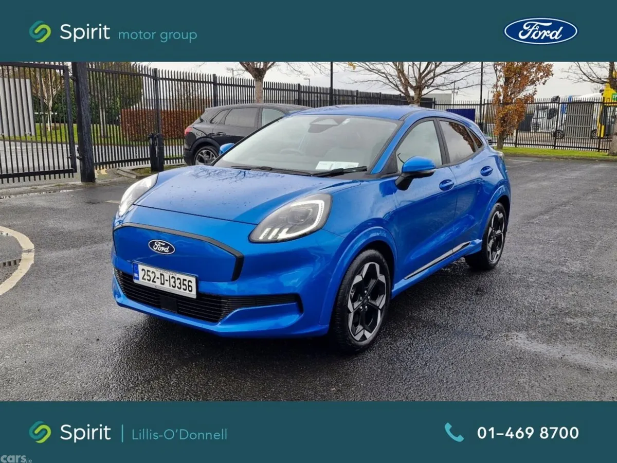 Ford Puma MPV, Electric, 2026, Blue