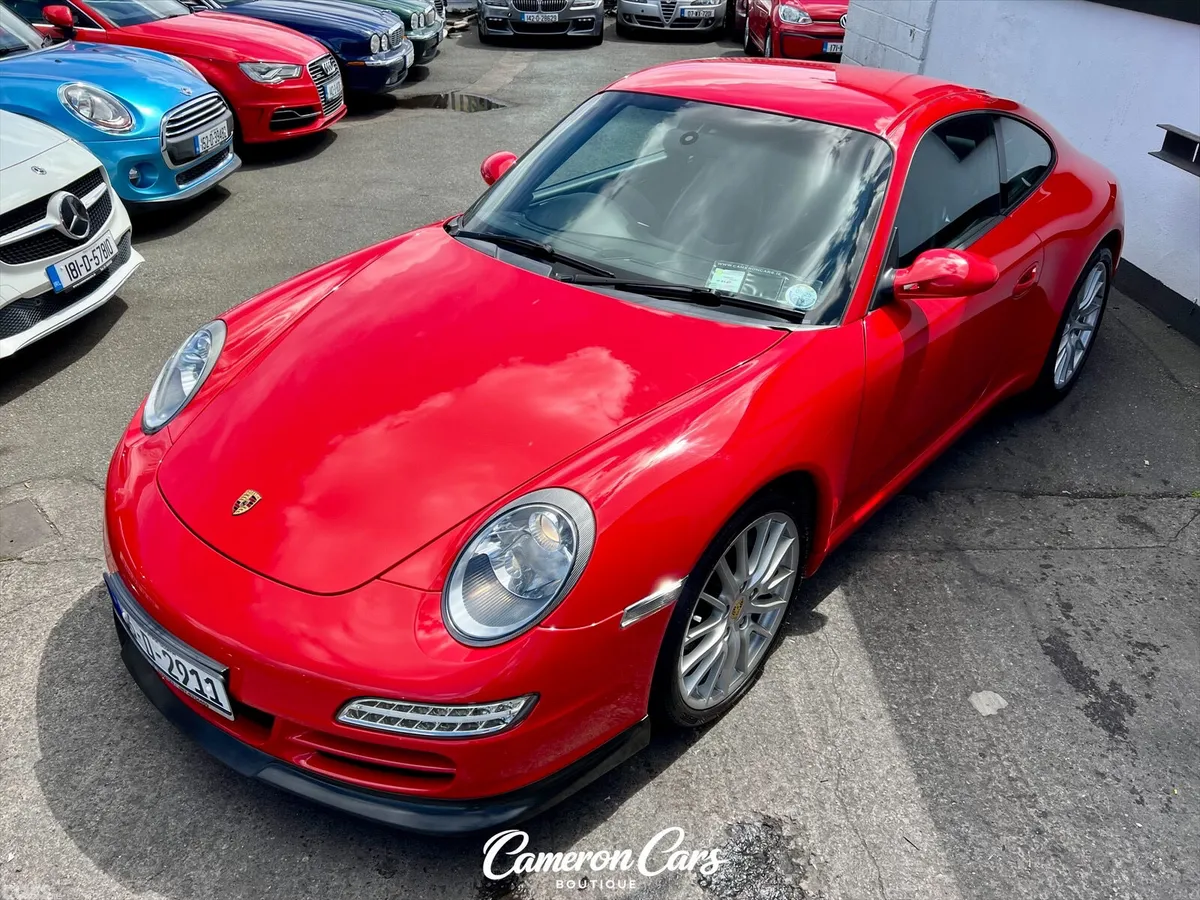 Porsche 911 Coupe, Petrol, 2006, Red
