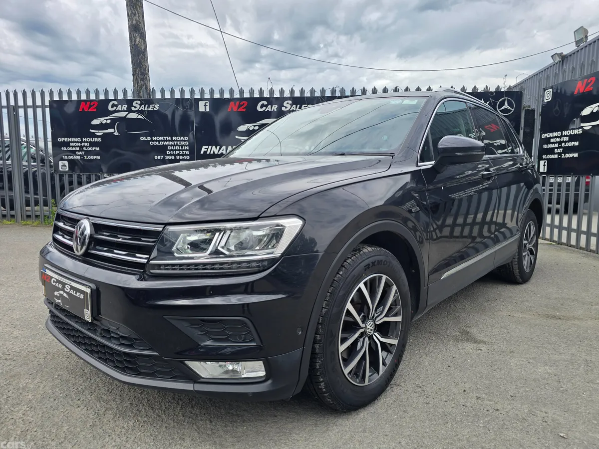 Volkswagen Tiguan SUV, Diesel, 2017, Black