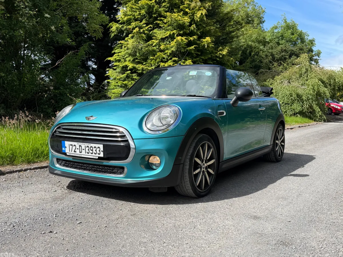 Mini Cooper Convertible, Diesel, 2017, Green