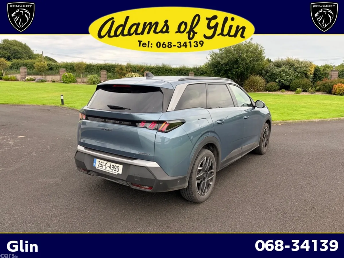 Peugeot 5008 SUV, Petrol Hybrid, 2025, Blue