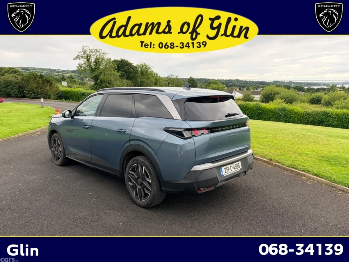 Peugeot 5008 SUV, Petrol Hybrid, 2025, Blue
