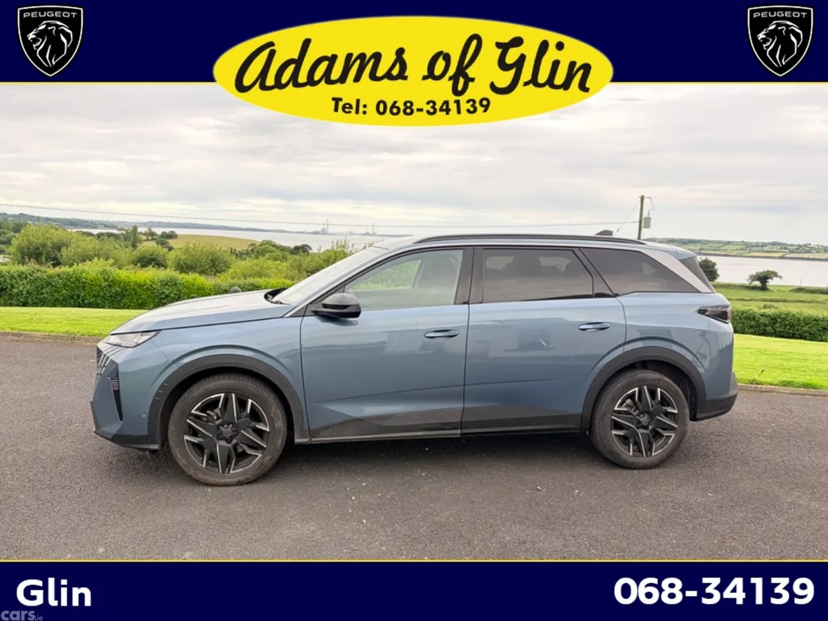 Peugeot 5008 SUV, Petrol Hybrid, 2025, Blue
