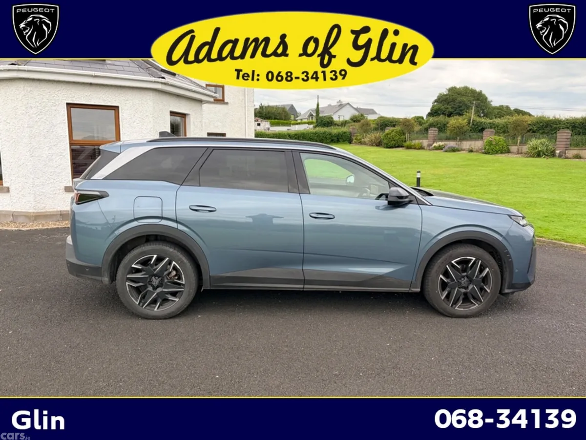 Peugeot 5008 SUV, Petrol Hybrid, 2025, Blue