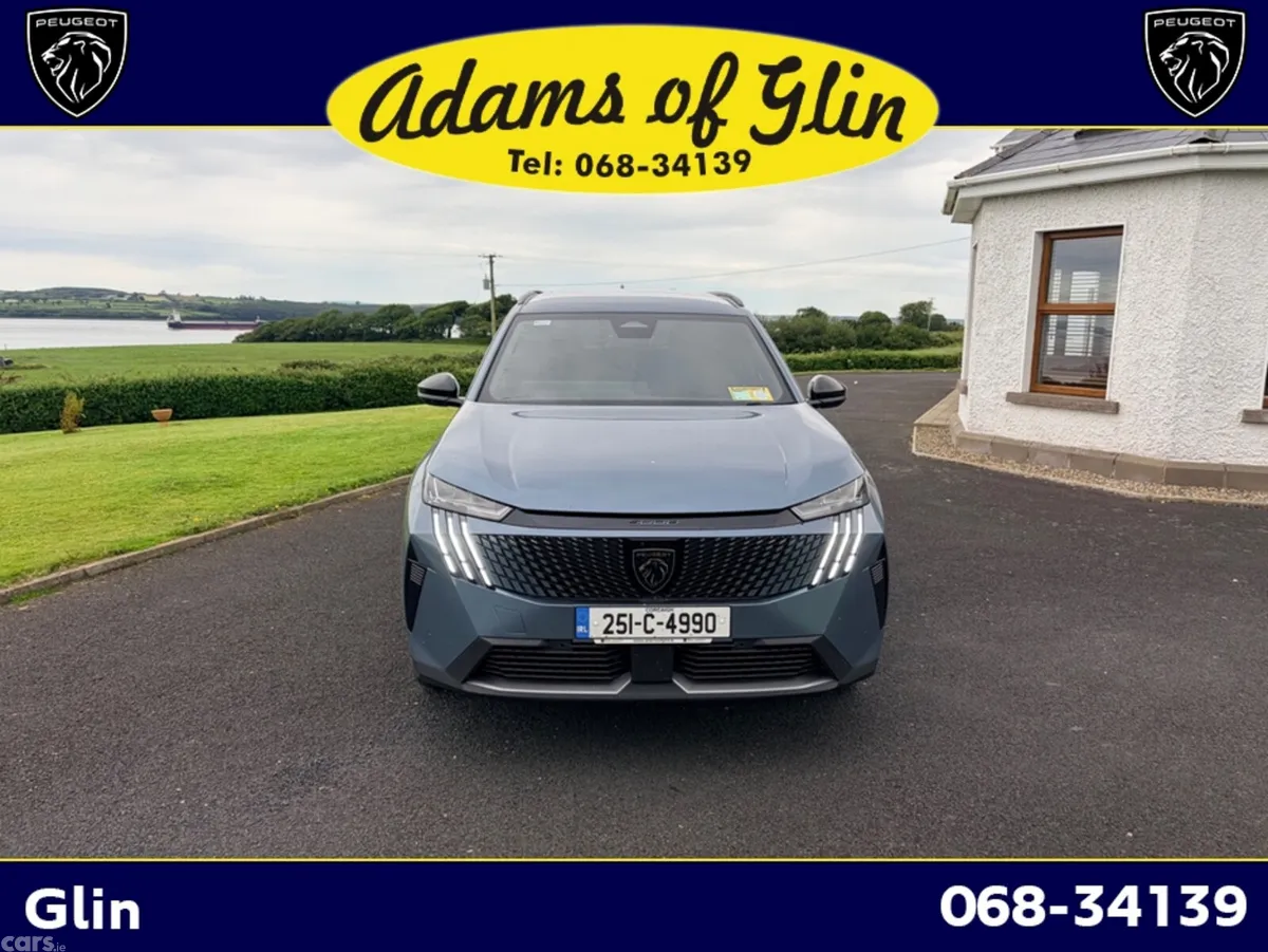 Peugeot 5008 SUV, Petrol Hybrid, 2025, Blue