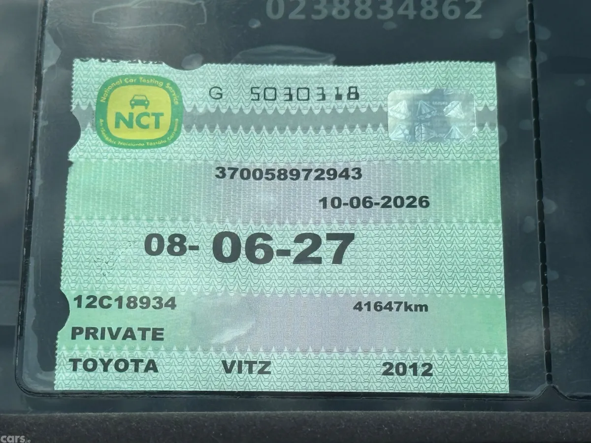 Toyota Vitz Hatchback, Petrol, 2012, White