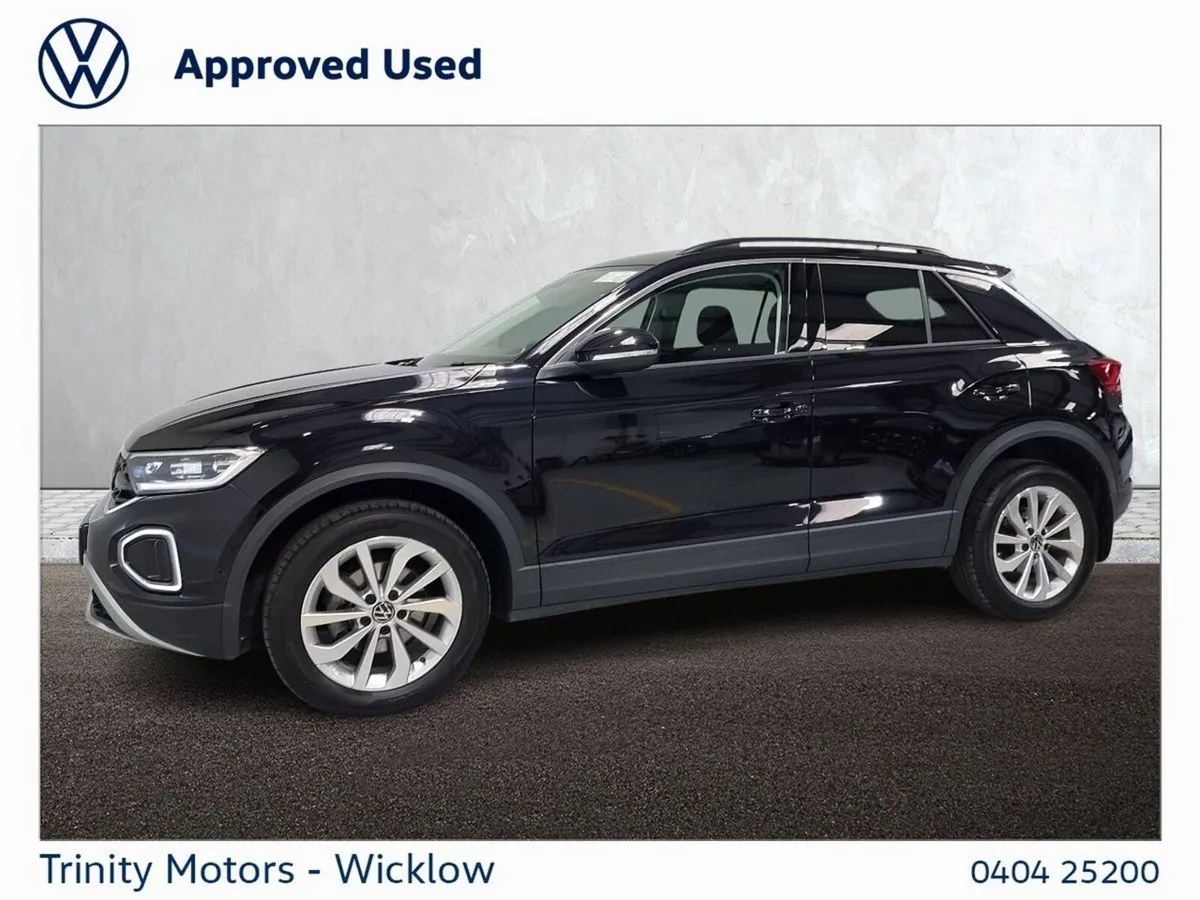 Volkswagen T-Roc SUV, Petrol, 2025, Black