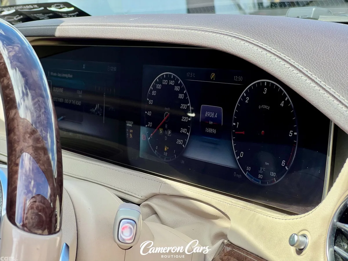Mercedes-Benz S-Class Saloon, Diesel, 2018, Black