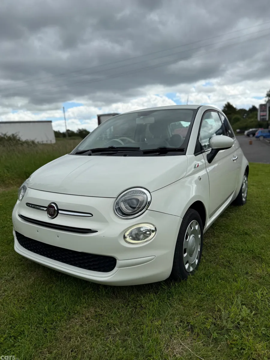 Fiat 500 Hatchback, Petrol, 2017, White