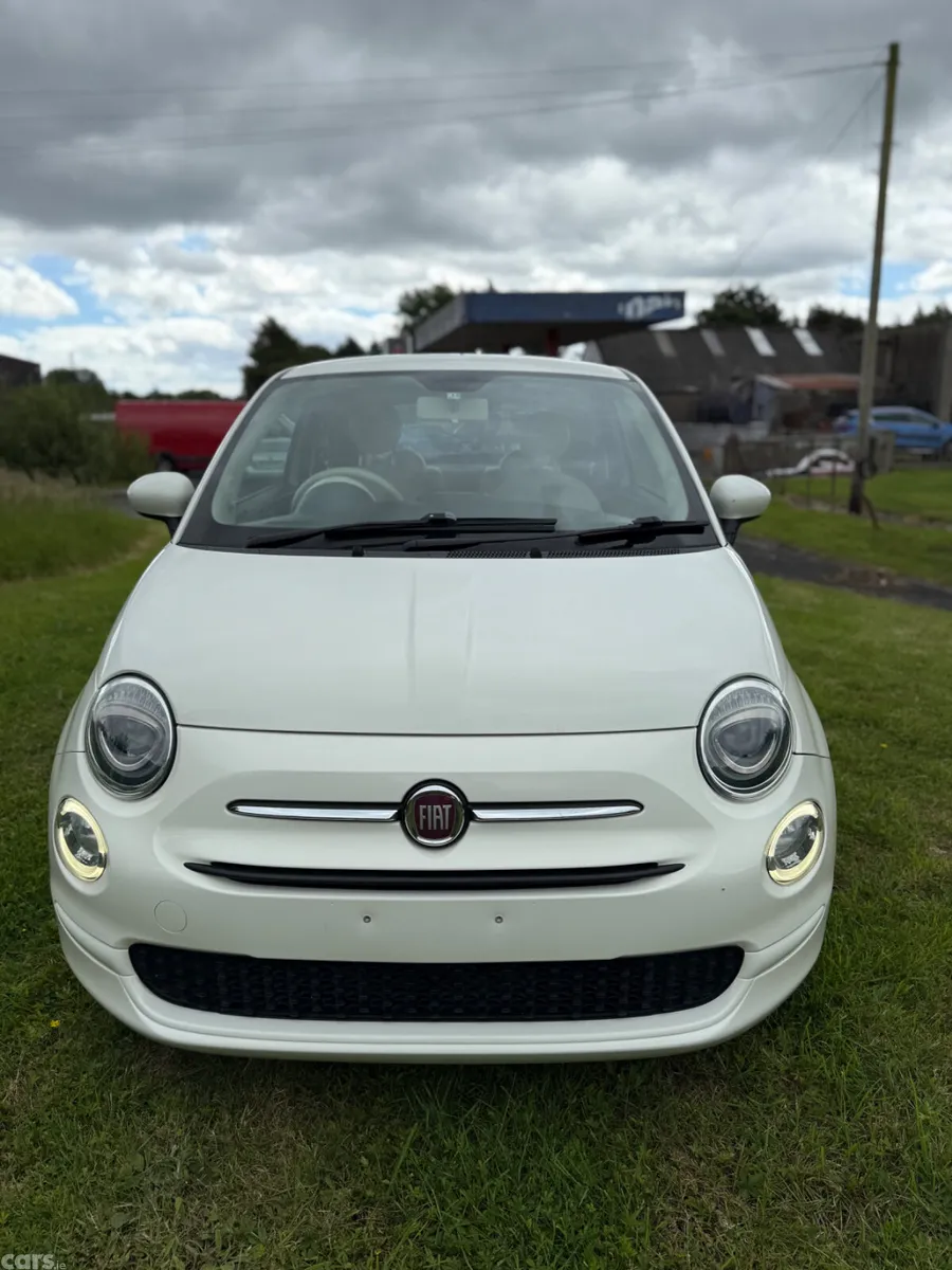 Fiat 500 Hatchback, Petrol, 2017, White
