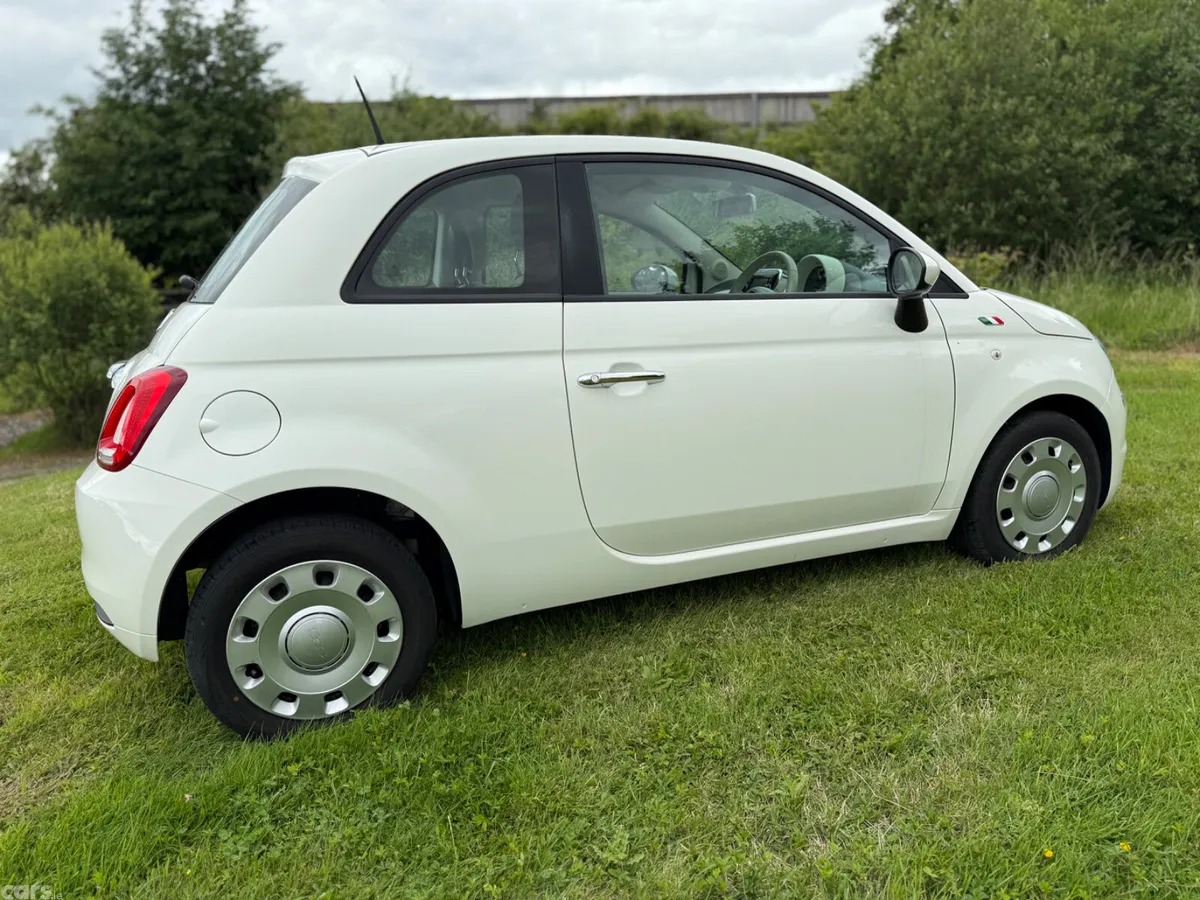 Fiat 500 Hatchback, Petrol, 2017, White
