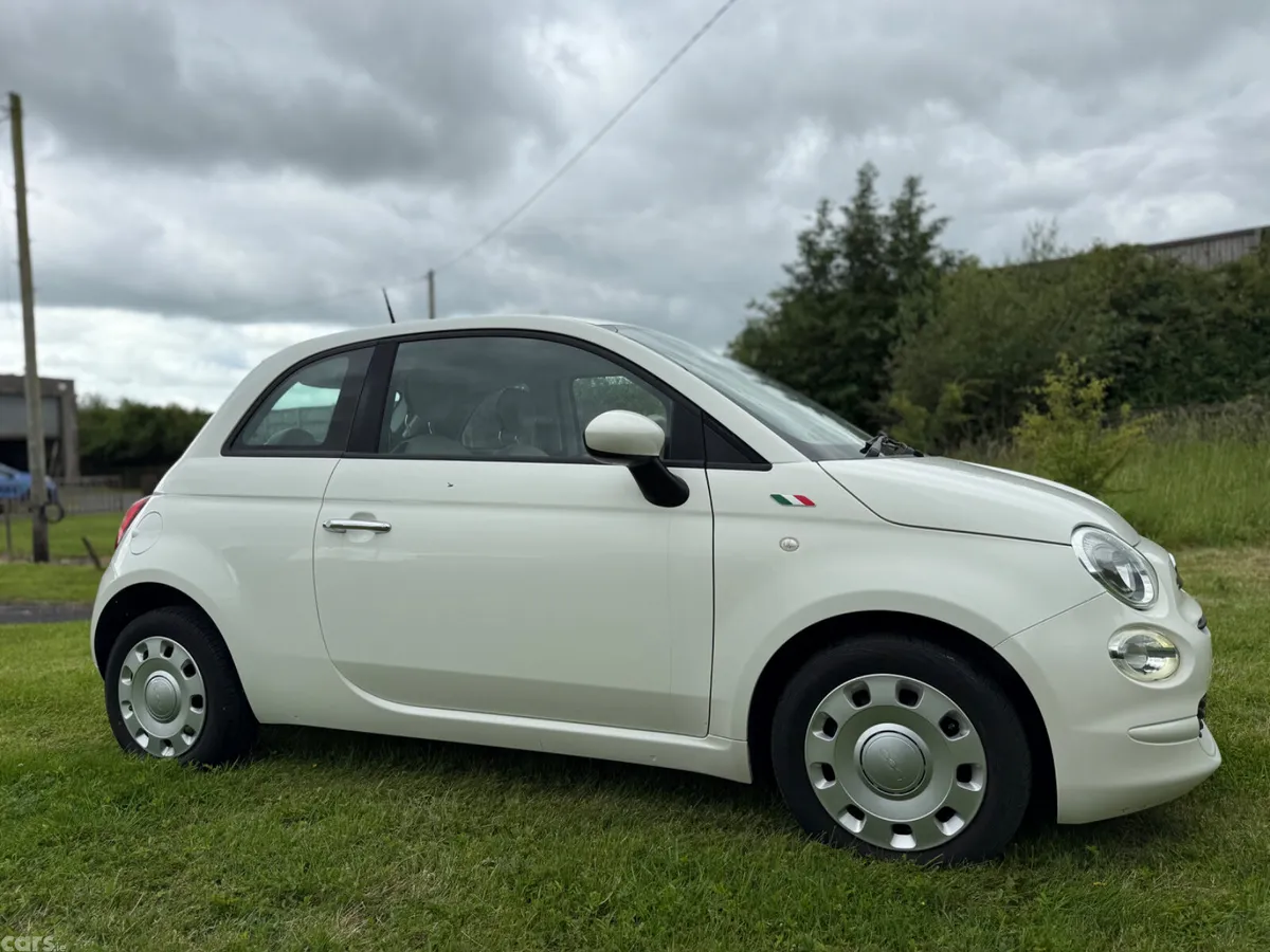 Fiat 500 Hatchback, Petrol, 2017, White