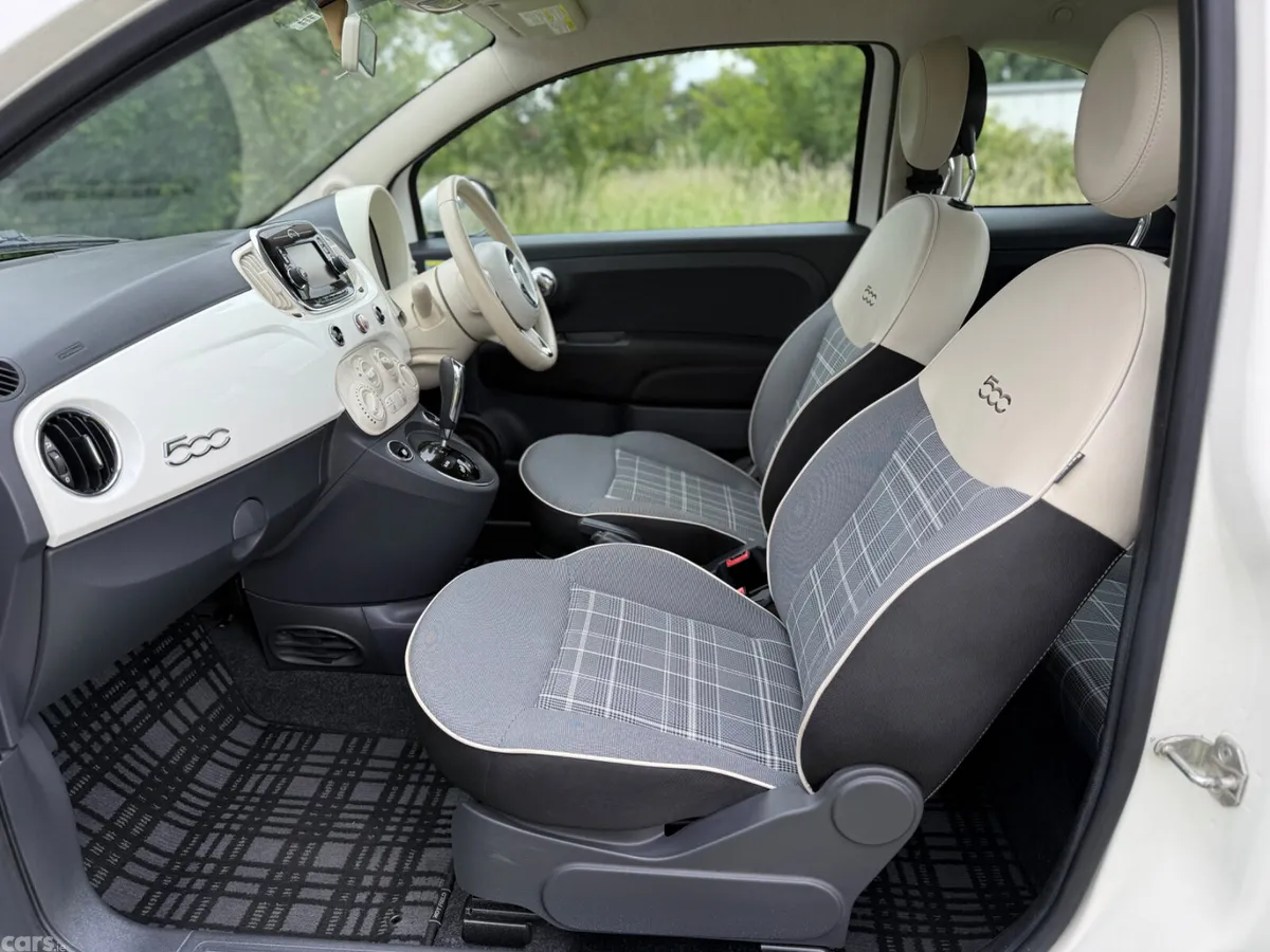 Fiat 500 Hatchback, Petrol, 2017, White