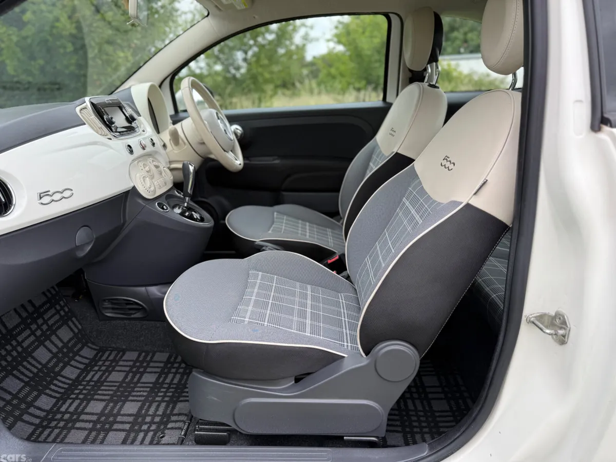Fiat 500 Hatchback, Petrol, 2017, White