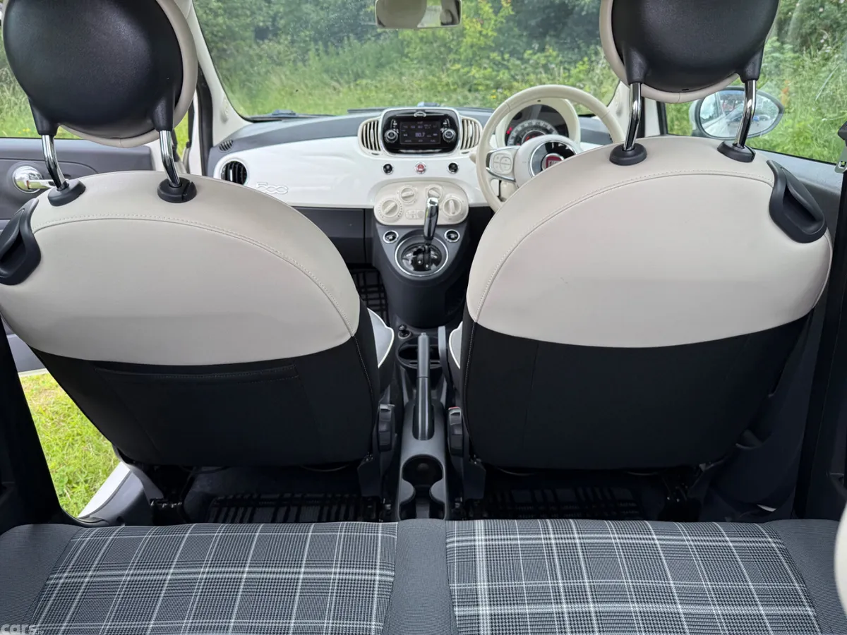 Fiat 500 Hatchback, Petrol, 2017, White