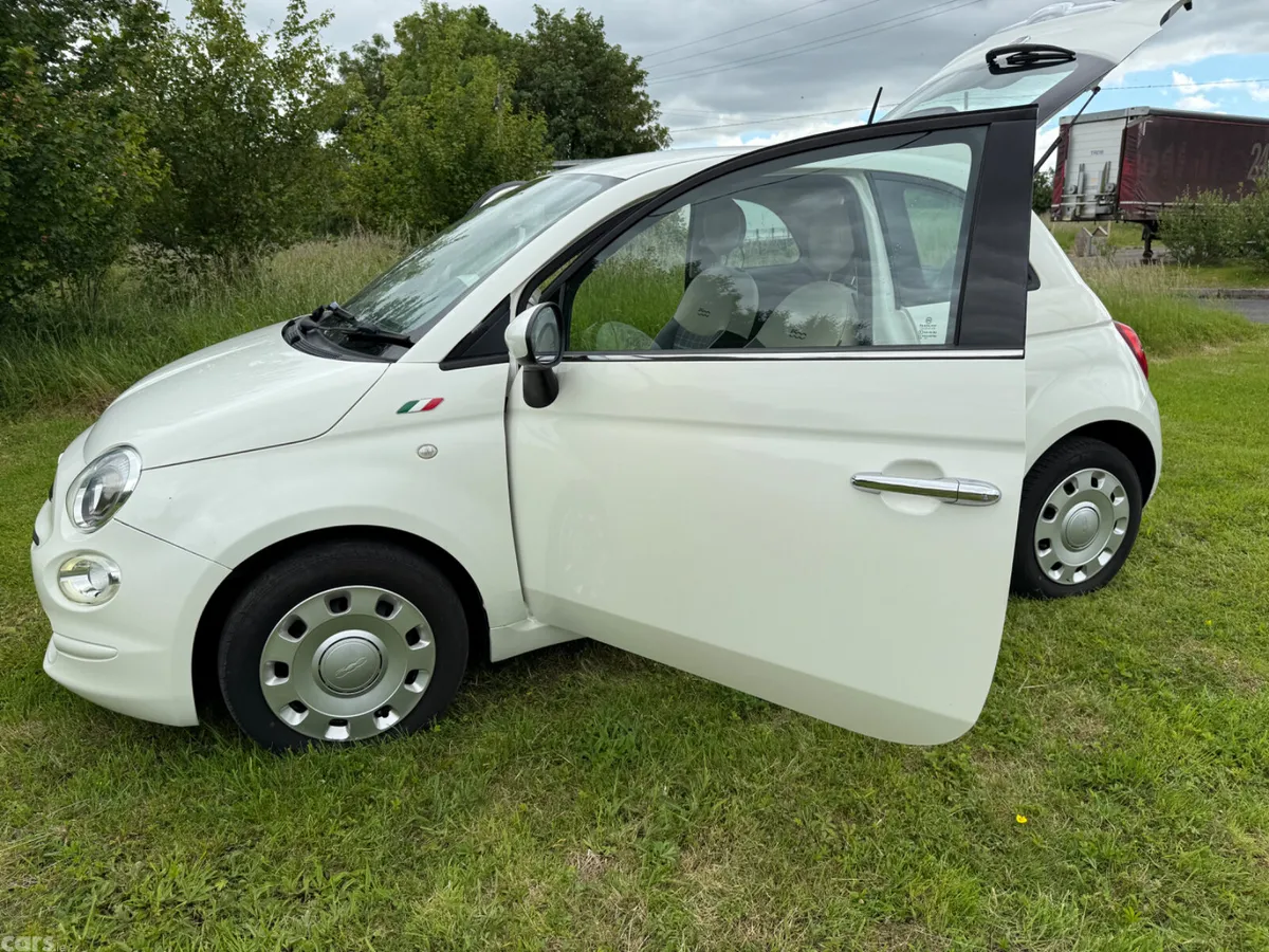 Fiat 500 Hatchback, Petrol, 2017, White