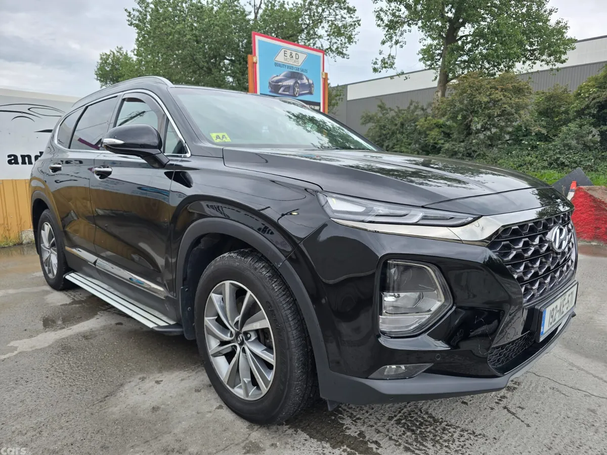 Hyundai Santa Fe SUV, Diesel, 2019, Black