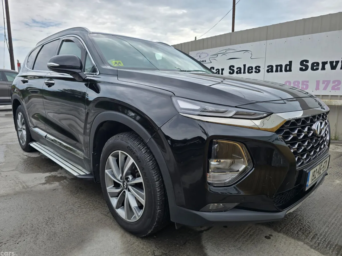 Hyundai Santa Fe SUV, Diesel, 2019, Black