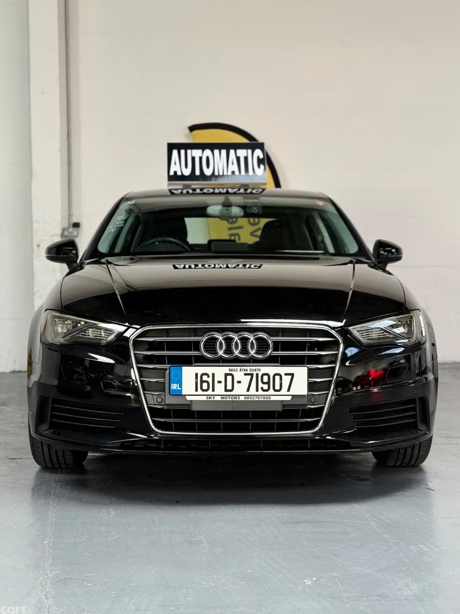 Audi A3 Saloon, Petrol, 2016, Black