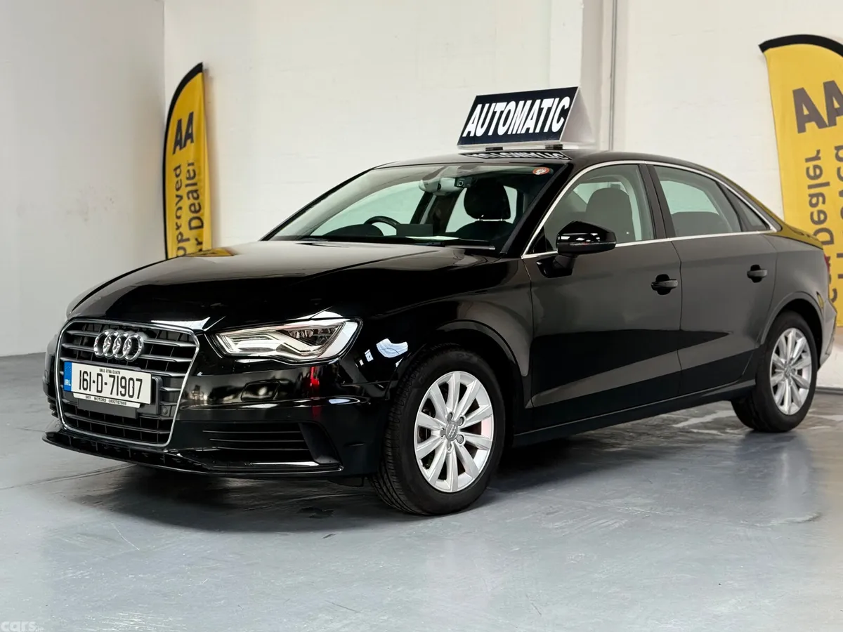 Audi A3 Saloon, Petrol, 2016, Black