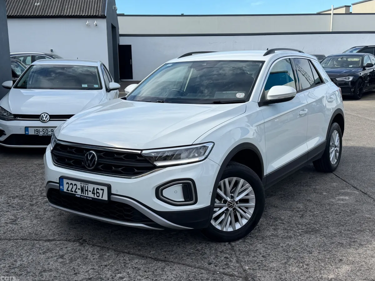 Volkswagen T-Roc SUV, Petrol, 2022, White