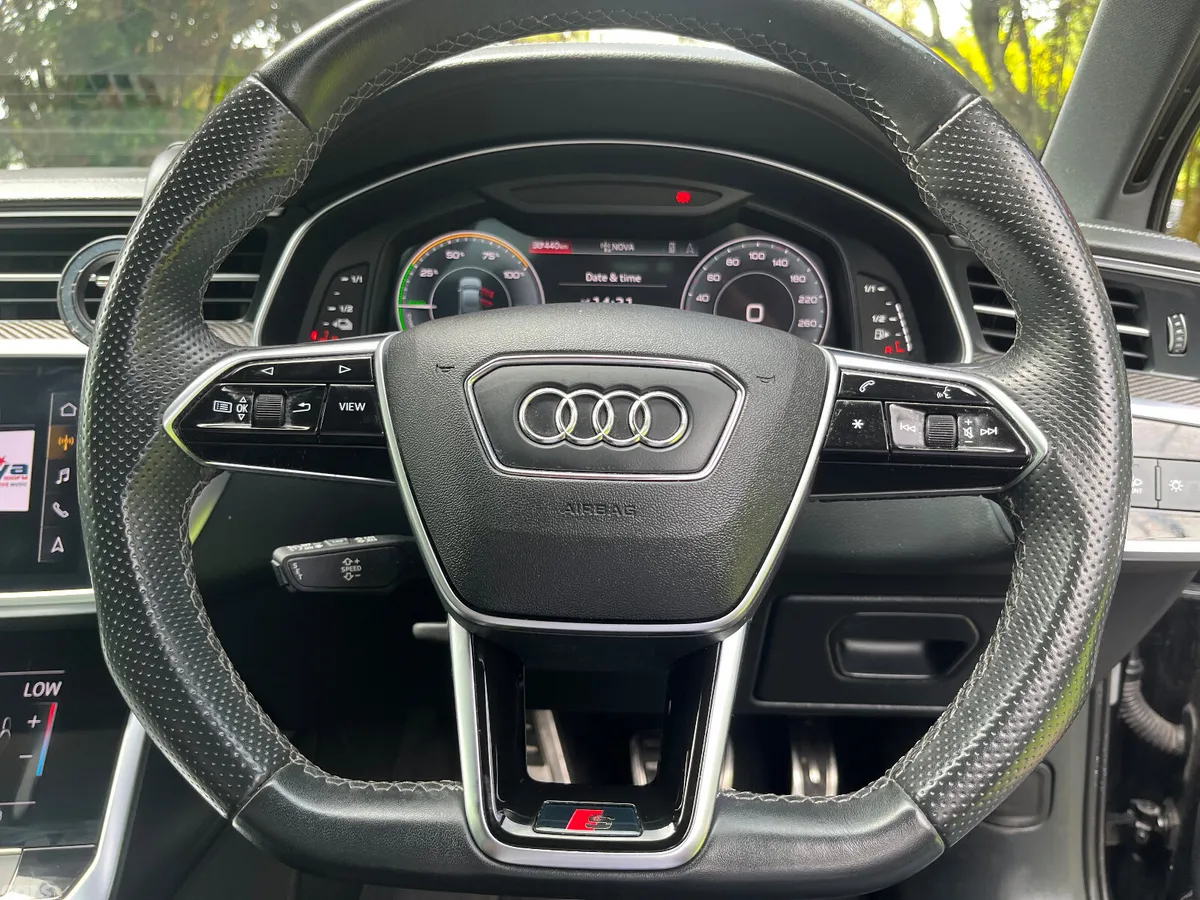 Audi A6 Saloon, Petrol Plug-in Hybrid, 2023, Black