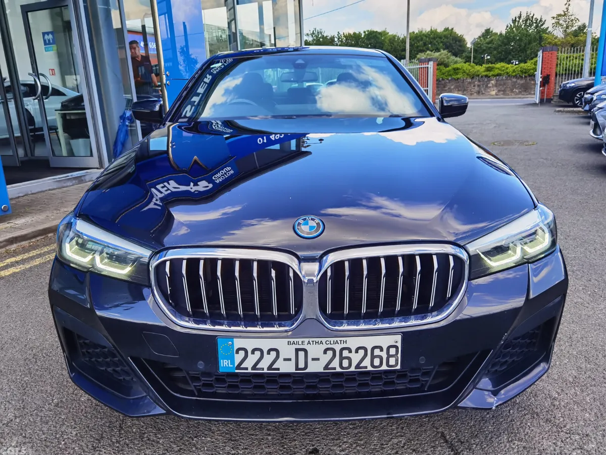 BMW 5-Series Saloon, Petrol Plug-in Hybrid, 2022, Black