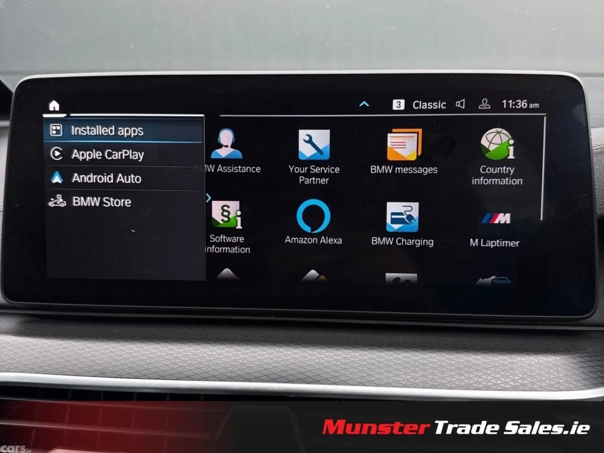 BMW 5-Series Estate, Petrol Plug-in Hybrid, 2023, Black