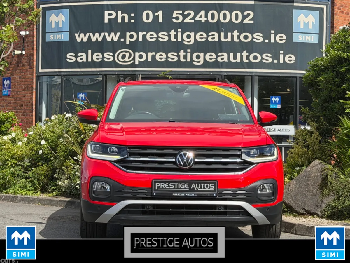 Volkswagen T-Cross SUV, Petrol, 2021, Red