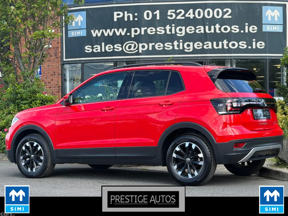 Volkswagen T-Cross SUV, Petrol, 2021, Red