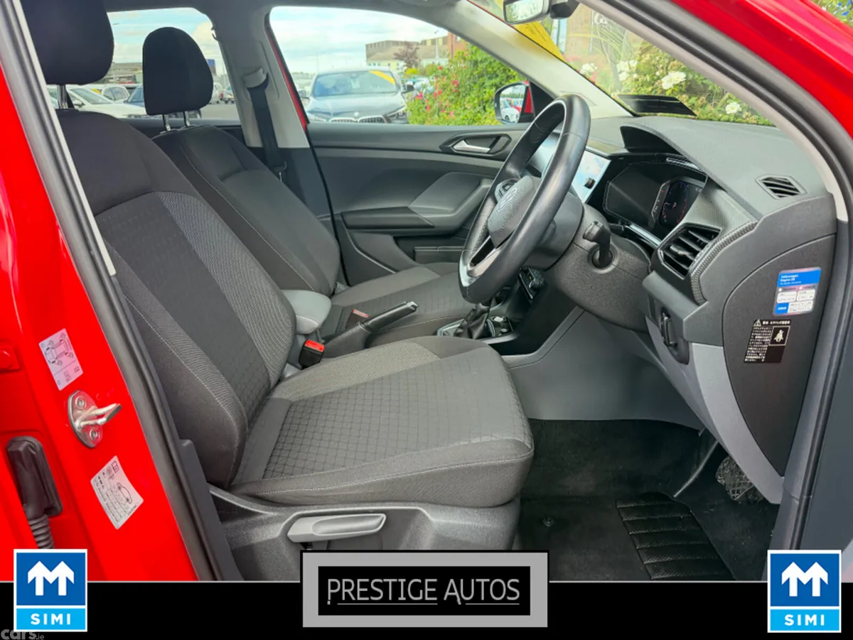 Volkswagen T-Cross SUV, Petrol, 2021, Red