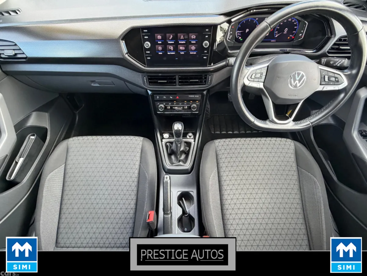 Volkswagen T-Cross SUV, Petrol, 2021, Red
