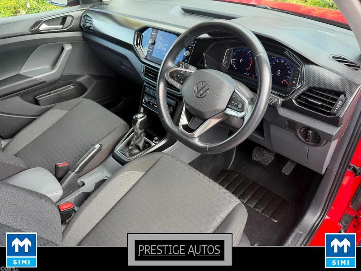 Volkswagen T-Cross SUV, Petrol, 2020, Red