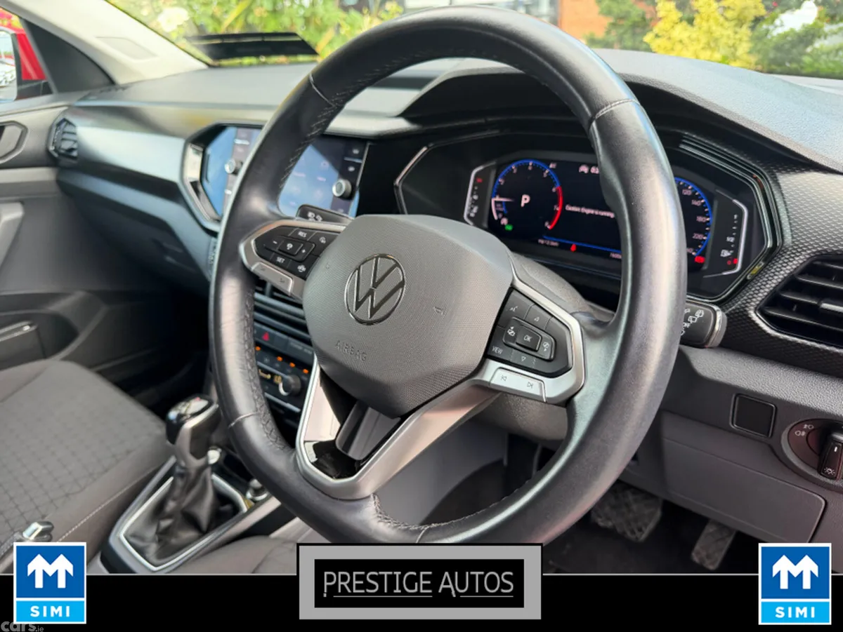 Volkswagen T-Cross SUV, Petrol, 2020, Red
