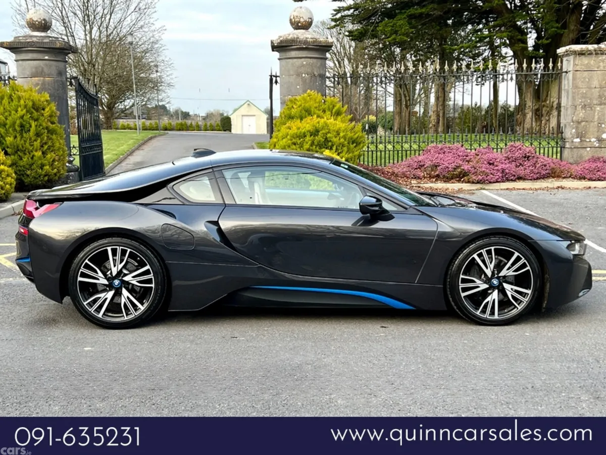BMW i8 Coupe, Petrol Plug-in Hybrid, 2018, Grey