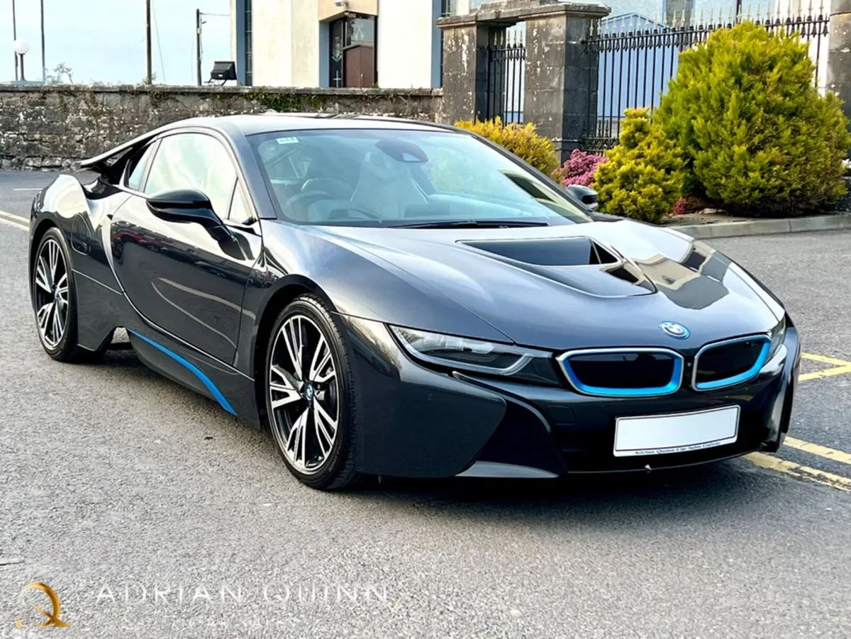 BMW i8 Coupe, Petrol Plug-in Hybrid, 2018, Grey