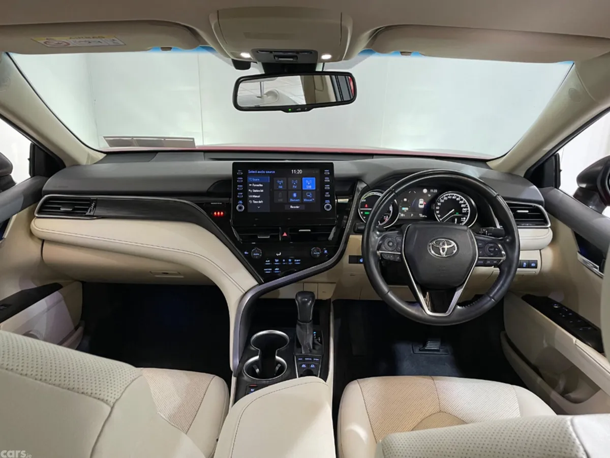 Toyota Camry Saloon, Petrol Hybrid, 2022, Red