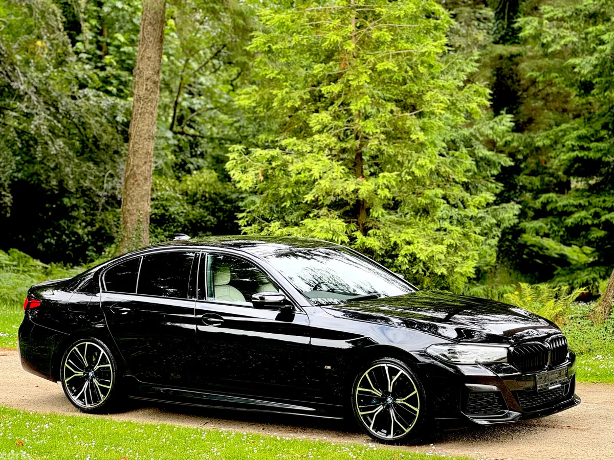 BMW 5-Series Saloon, Diesel, 2021, Black