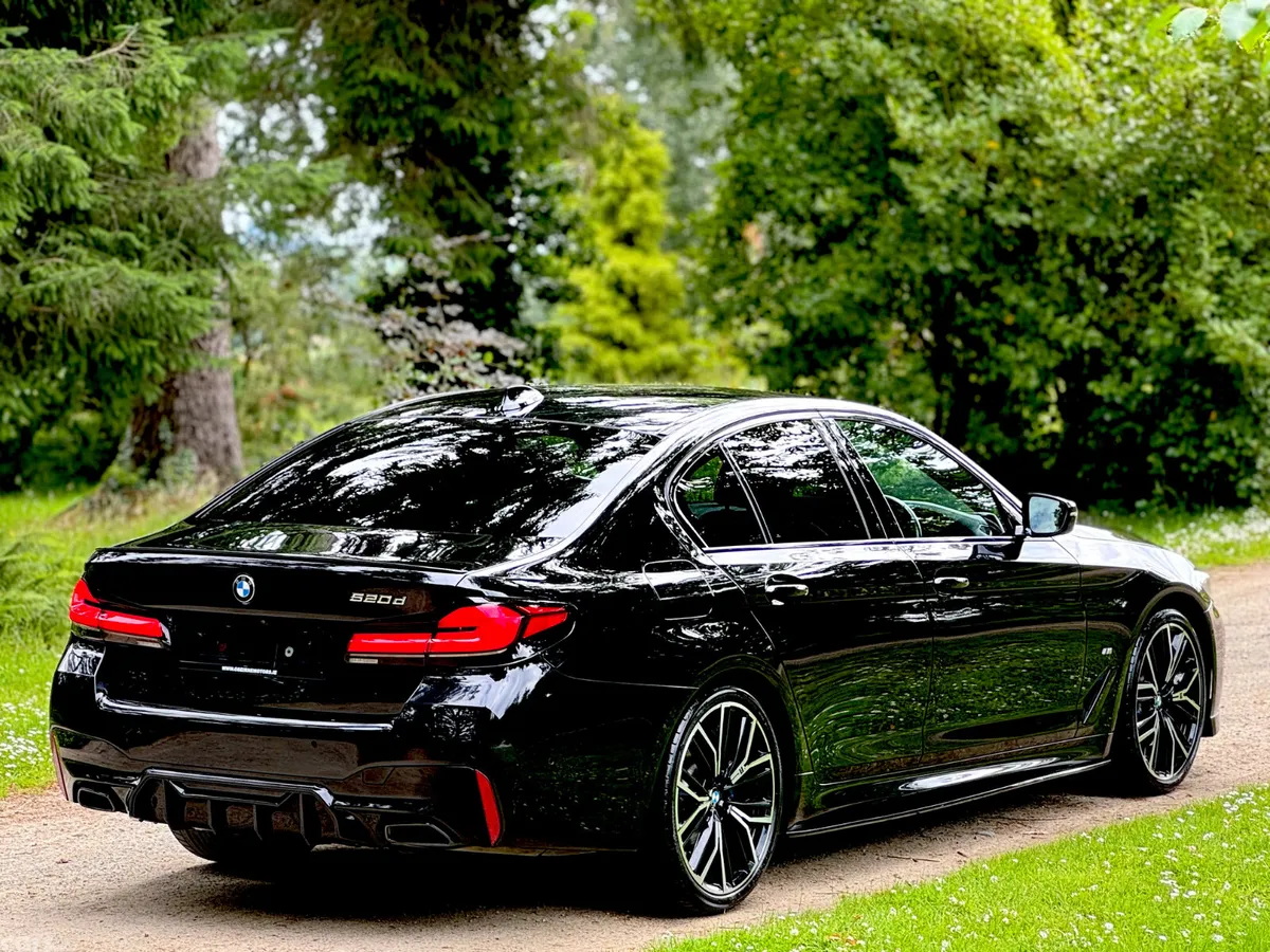 BMW 5-Series Saloon, Diesel, 2021, Black