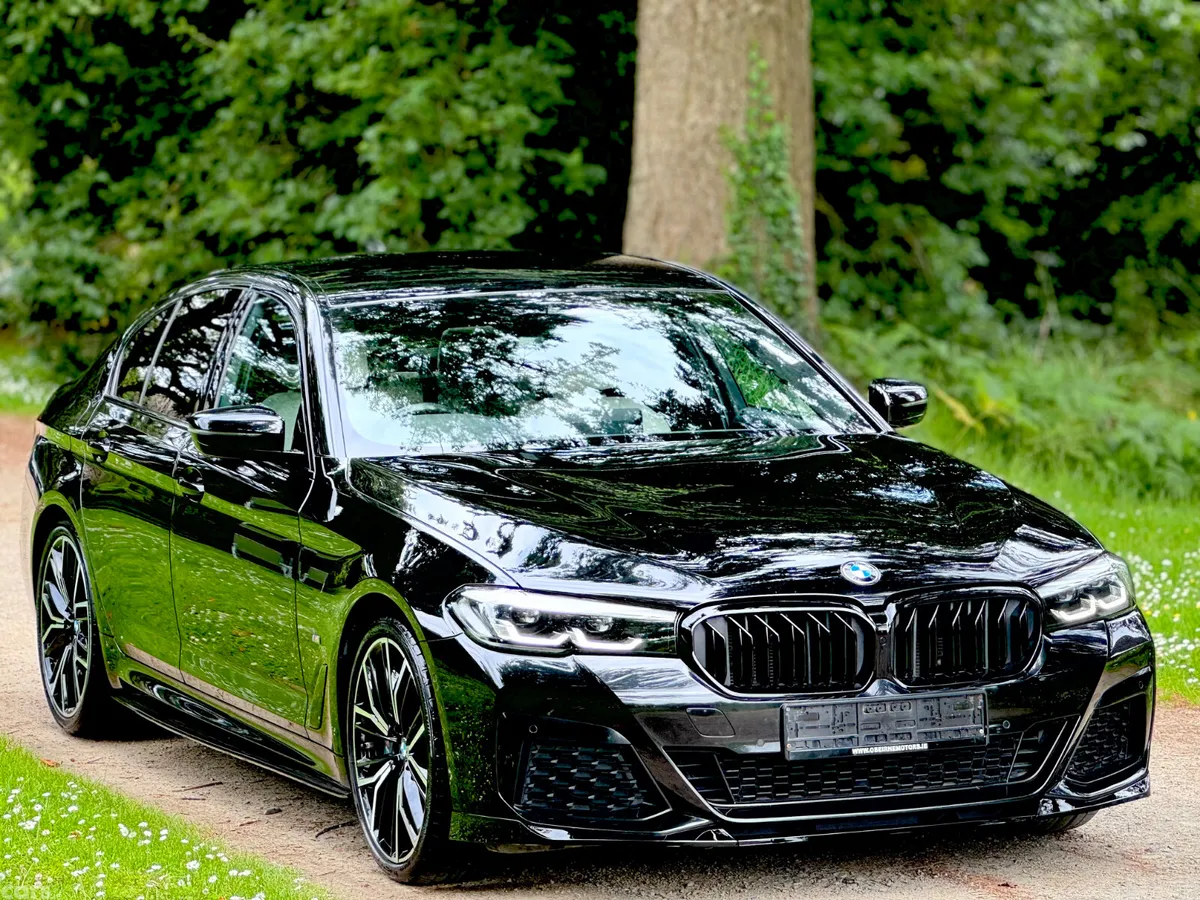 BMW 5-Series Saloon, Diesel, 2021, Black